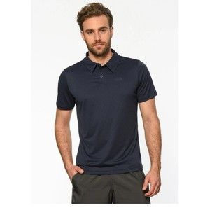 The North Face Men's Black Tanken Athletic Golf Polo Shirt Size XL Sweat Wicking